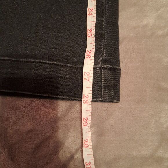 Veronica Beard Black Carson Ankle Flare High Rise Jeans Size 32 - Picture 12 of 16